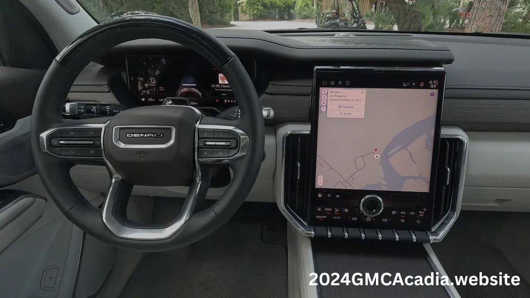 Seamless Connectivity: Infotainment System in the 2024 Acadia